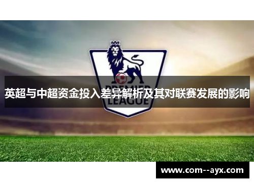 英超与中超资金投入差异解析及其对联赛发展的影响